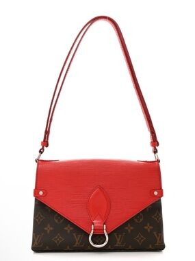 Louis Vuitton Monogram Epi Saint Michel Coquelicot
